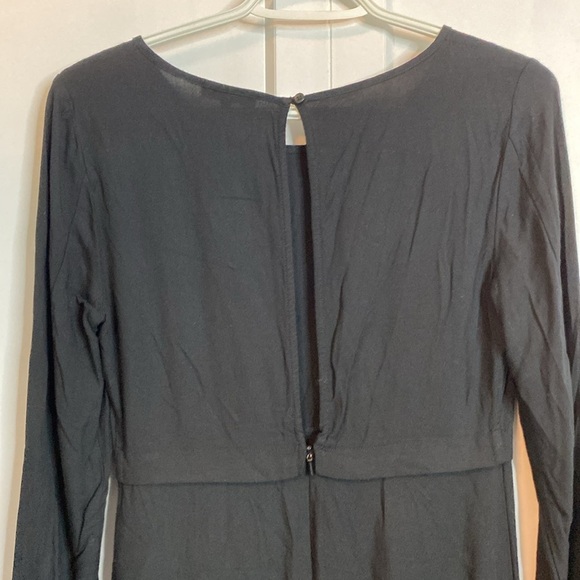 Aritzia Talula | Black Long sleeve Mini Dress - Peekaboo back - US2 - Picture 5 of 6